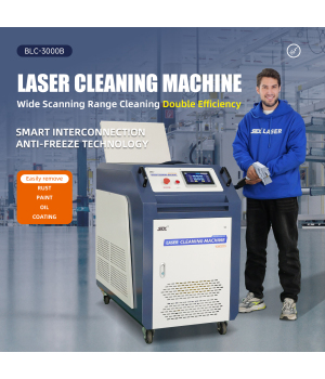 SFX BLC-3000B Laser Cleaning Machine 3000W High-Efficiency 400mm Scan Range Smart Interconnection & Anti-Freeze Technology Laser Rust Remover